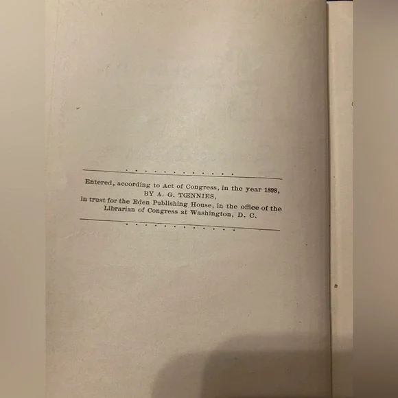 Antique German Song Book Liederkranz Für Somitages Schulen 1898 - Picture 5 of 12